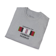 Load image into Gallery viewer, Afghanistan War Combat Veteran | Unisex Softstyle T-Shirt