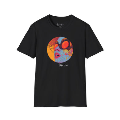 Abstract Face Art | Unisex Softstyle T-Shirt