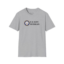 Load image into Gallery viewer, U.S. Navy Veteran | Unisex Softstyle T-Shirt