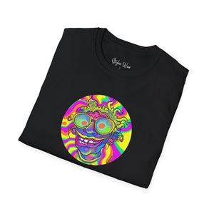 Psychedelic Stoner Pop Art | Unisex Softstyle T-Shirt