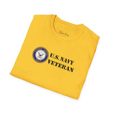 Load image into Gallery viewer, U.S. Navy Veteran | Unisex Softstyle T-Shirt