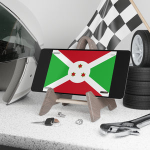 Burundi Flag Vanity Plate