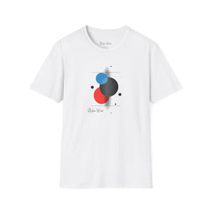 Pixels & Circle Art | Unisex Softstyle T-Shirt