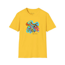 Load image into Gallery viewer, Abstract Colorful Drawing | Unisex Softstyle T-Shirt