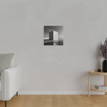 Load image into Gallery viewer, Abstract Black &amp; White Wall Art | Square Matte Canvas