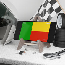 Load image into Gallery viewer, Benin Flag Vanity Plate