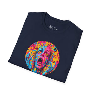 Abstract Chaos Art | Unisex Softstyle T-Shirt