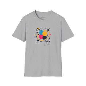 Dancing Molecules | Unisex Softstyle T-Shirt