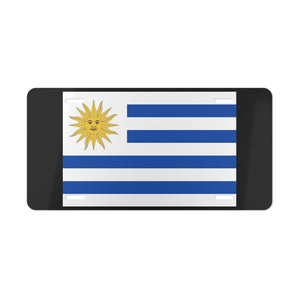 Uruguay Flag Vanity Plate