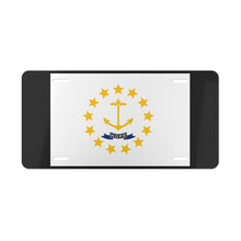 Load image into Gallery viewer, Rhode Island State Flag Vanity Plate