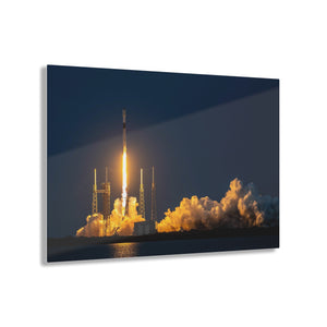 A Falcon 9 Rocket Launch Acrylic Prints