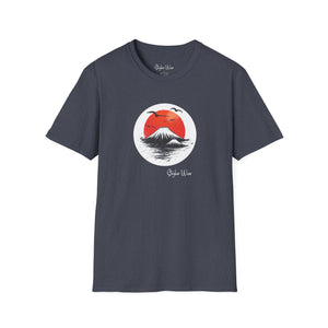 Mountain Island Sunset | Unisex Softstyle T-Shirt