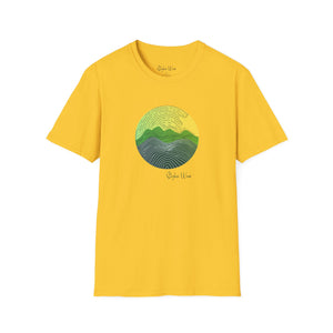 Minimalist Hill Country Art | Unisex Softstyle T-Shirt