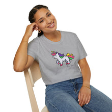 Load image into Gallery viewer, Digital Unicorn | Unisex Softstyle T-Shirt