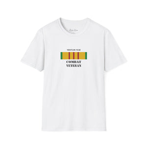 Vietnam War Combat Veteran | Unisex Softstyle T-Shirt