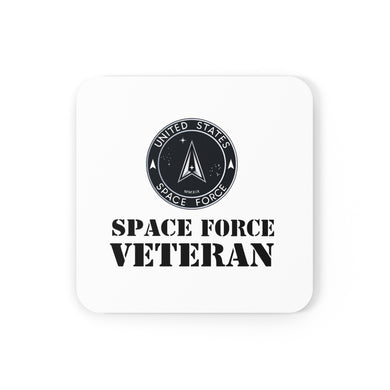 U.S.Space Force Veteran Corkwood Coaster Set