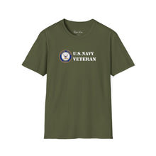 Load image into Gallery viewer, U.S. Navy Veteran | Unisex Softstyle T-Shirt