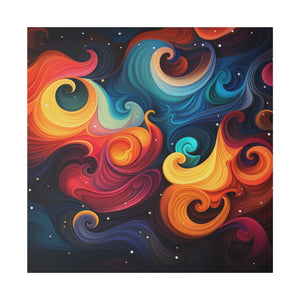 Colorful Wall Art | Square Matte Canvas