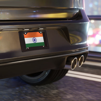 India Flag Vanity Plate