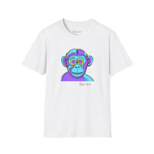 Funky Monkey Pop Art | Unisex Softstyle T-Shirt