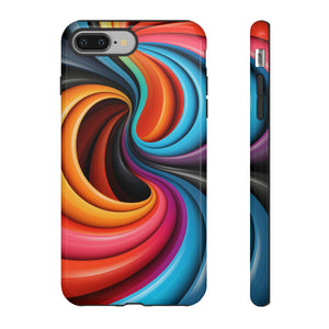 Funky Swirls | iPhone, Samsung Galaxy, and Google Pixel Tough Cases