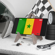 Load image into Gallery viewer, Senegal Flag Vanity Plate