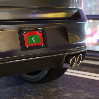 Maldives Flag Vanity Plate