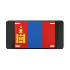 Mongolia Flag Vanity Plate