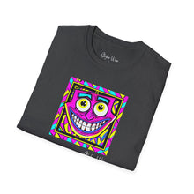 Load image into Gallery viewer, Neon Funky Face Pop Art | Unisex Softstyle T-Shirt