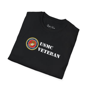 U.S. Marines Veteran | Unisex Softstyle T-Shirt