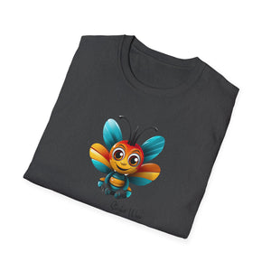 Happy Bumble Bee | Unisex Softstyle T-Shirt