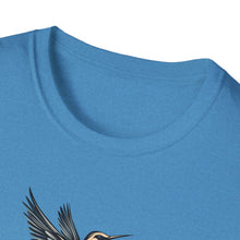 Load image into Gallery viewer, Vintage Tattoo Style Bird | Unisex Softstyle T-Shirt