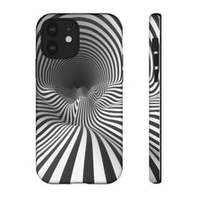 Load image into Gallery viewer, Black &amp; White Illusion | iPhone, Samsung Galaxy, and Google Pixel Tough Cases