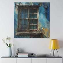 Load image into Gallery viewer, Faded Window Wall Art | Square Matte Canvas