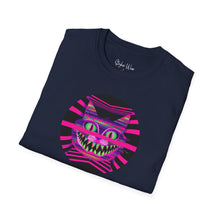 Load image into Gallery viewer, Neon Funky Cat Pop Art | Unisex Softstyle T-Shirt