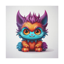 Load image into Gallery viewer, Colorful Kitty | Square Matte Canvas