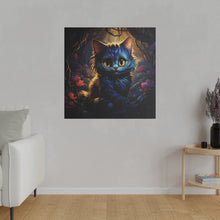 Load image into Gallery viewer, Fantasy Cat Wall Art | Square Matte Canvas