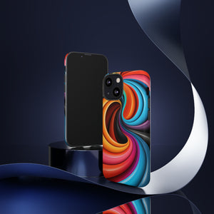 Funky Swirls | iPhone, Samsung Galaxy, and Google Pixel Tough Cases