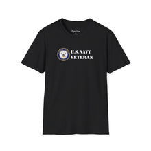 Load image into Gallery viewer, U.S. Navy Veteran | Unisex Softstyle T-Shirt