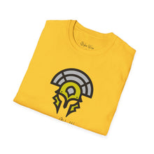 Load image into Gallery viewer, Warrior Helmet Yellow | Unisex Softstyle T-Shirt