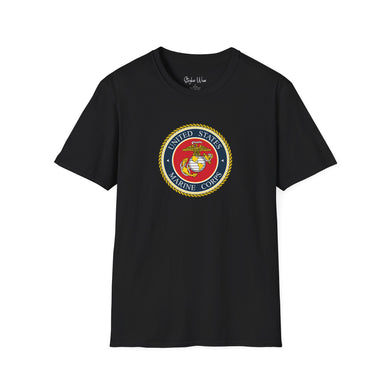 U.S. Marine Corps Emblem | Unisex Softstyle T-Shirt