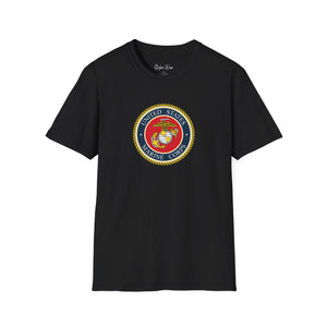 U.S. Marine Corps Emblem | Unisex Softstyle T-Shirt