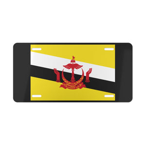 Brunei Flag Vanity Plate
