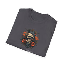 Load image into Gallery viewer, Vintage Tattoo Style Skull | Unisex Softstyle T-Shirt