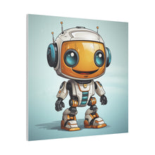 Load image into Gallery viewer, Happy Robot Wall Art | Square Matte Canvas