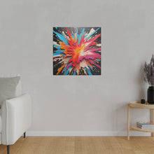 Load image into Gallery viewer, Splashed Paint Pop Wall Art | Square Matte Canvas