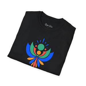 Minimalist Angel Art | Unisex Softstyle T-Shirt