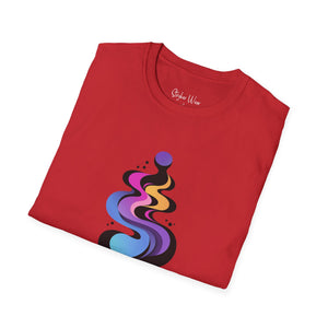 Purple Swirl | Unisex Softstyle T-Shirt