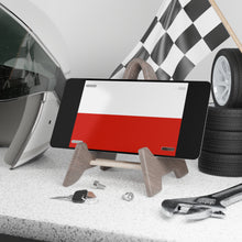 Load image into Gallery viewer, Poland Flag Vanity Plate