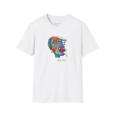 Abstract Portrait 2 | Unisex Softstyle T-Shirt